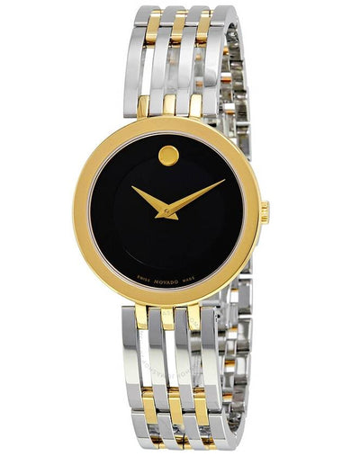 Movado Esperanza Black Museum Dial Ladies Watch 0607053 - MOVADO - BALAAN 1