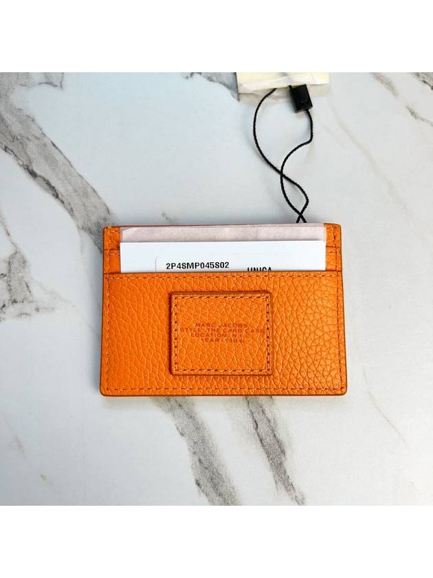 Debossed Logo Leather Card Holder 2P4SMP045S02818 - MARC JACOBS - BALAAN 4