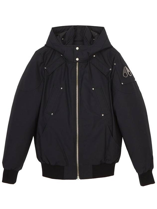 Ballistic Hooded Down Bomber Padding Navy - MOOSE KNUCKLES - BALAAN 2