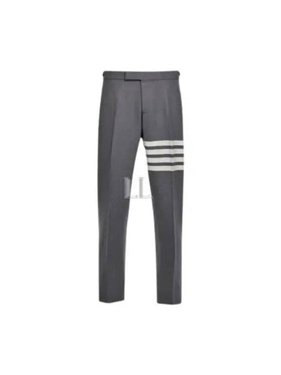 4 Bar Low Rise Slacks Grey - THOM BROWNE - BALAAN 2