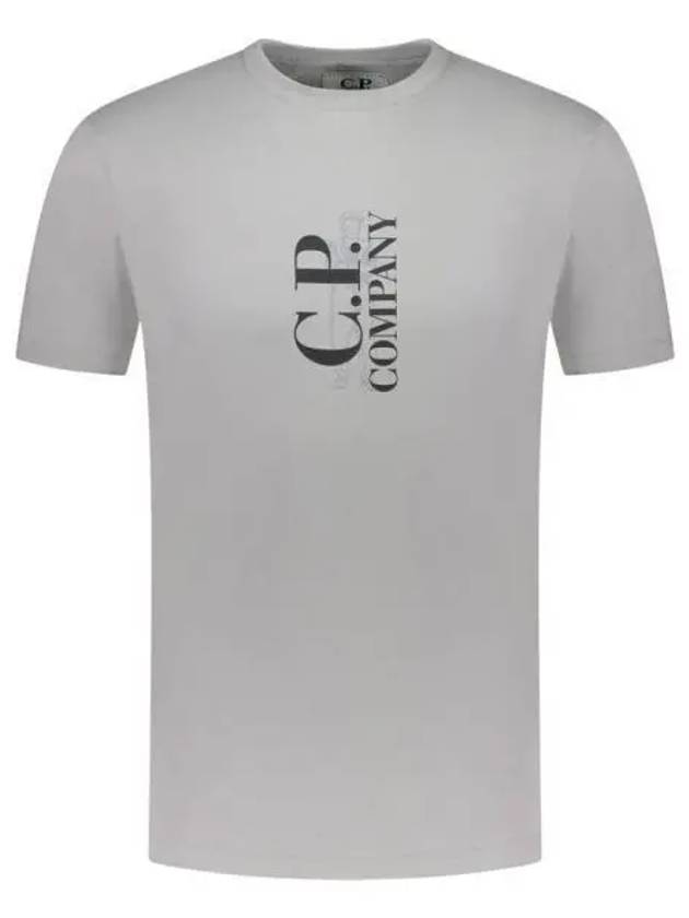 30/1 Jersey British Sailor Short Sleeve T-Shirt Grey - CP COMPANY - BALAAN 2