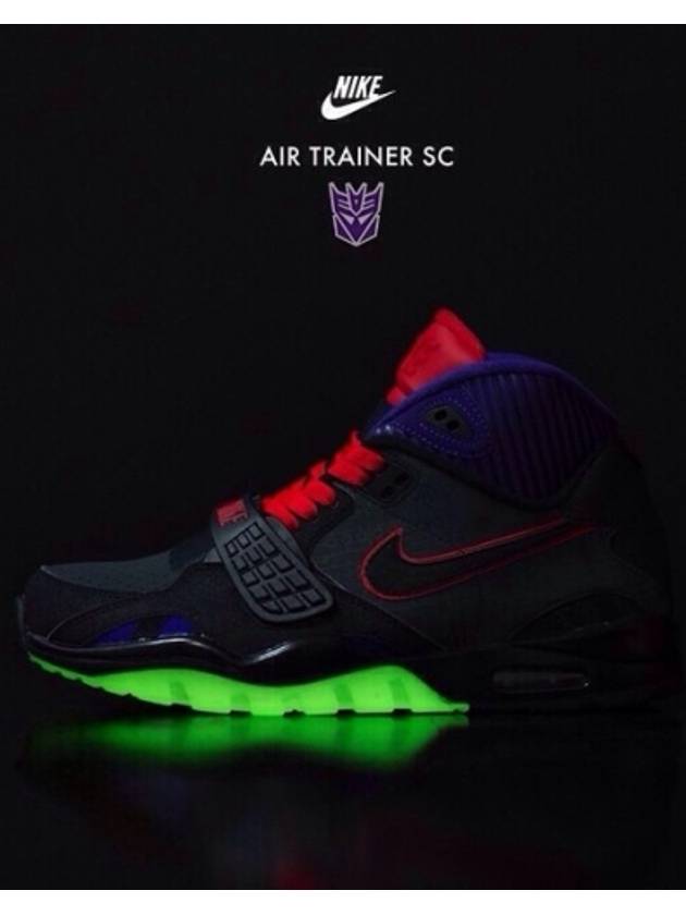 01637804001Surprise Release Limited EditionAir Trainer 2SC Premium QSBlack Purple Red - NIKE - BALAAN 1