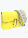 J Marc Logo Chain Shoulder Bag Yellow - MARC JACOBS - BALAAN 2