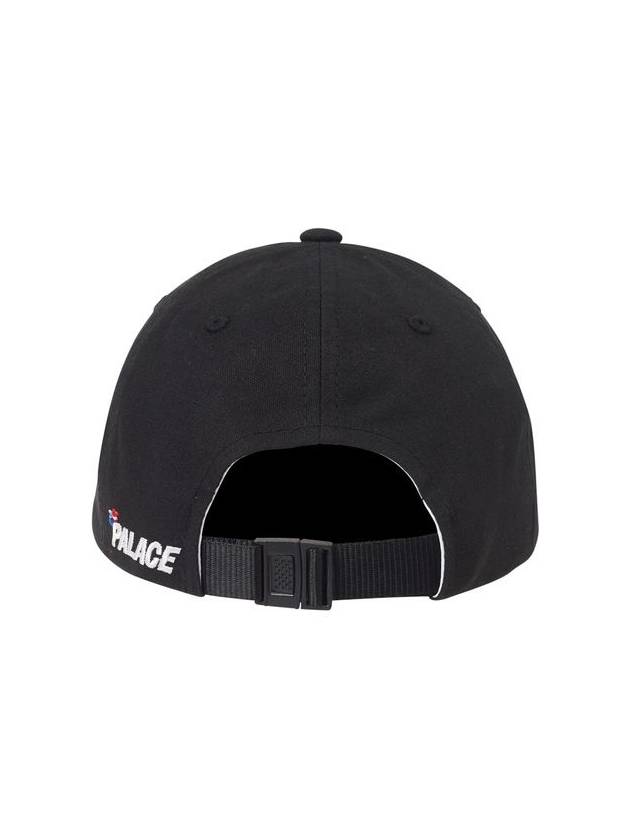 Burning 6 Panel Cap Black Bunning P 6 Panel Black - PALACE - BALAAN 4