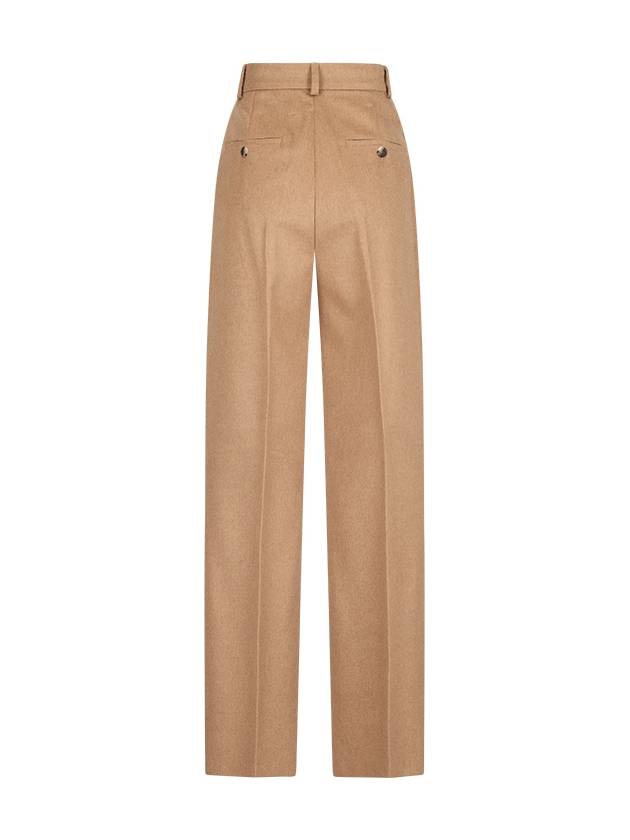 Kefalos Straight Pants Camel - MAX MARA - BALAAN 3