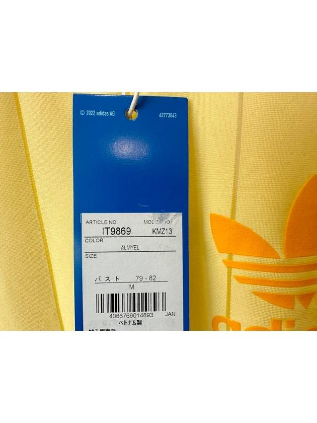 3 Stripe Short Sleeve T-Shirt Yellow - ADIDAS - BALAAN 6