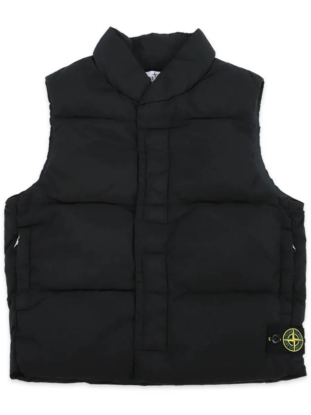 Stone Kids Waffen Patch Nylon Metal Padded Vest Black 7916G0319 V0029 10 12A Adults can be worn - STONE ISLAND - BALAAN 3