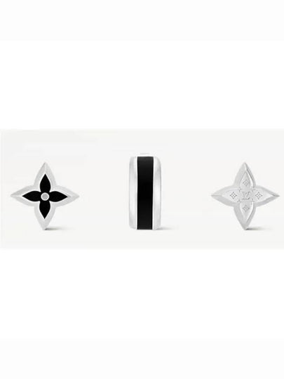 LV Spike Earrings Set Silver - LOUIS VUITTON - BALAAN 2