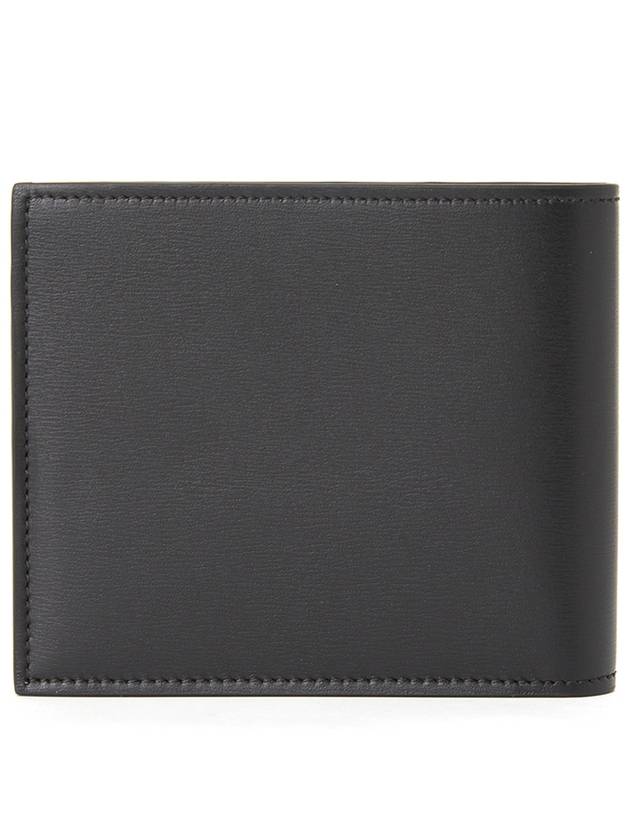 Logo Detail Classic Half Wallet Black - SALVATORE FERRAGAMO - BALAAN 3