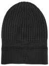 Grenoble Logo Wool Beanie 3B00010 04761 999 - MONCLER - BALAAN 4