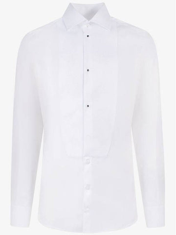 24 ss Cotton Shirt WITH FRONTAL PLASTRON G5EN5TFU5U8W0800 B0650034790 - DOLCE&GABBANA - BALAAN 1