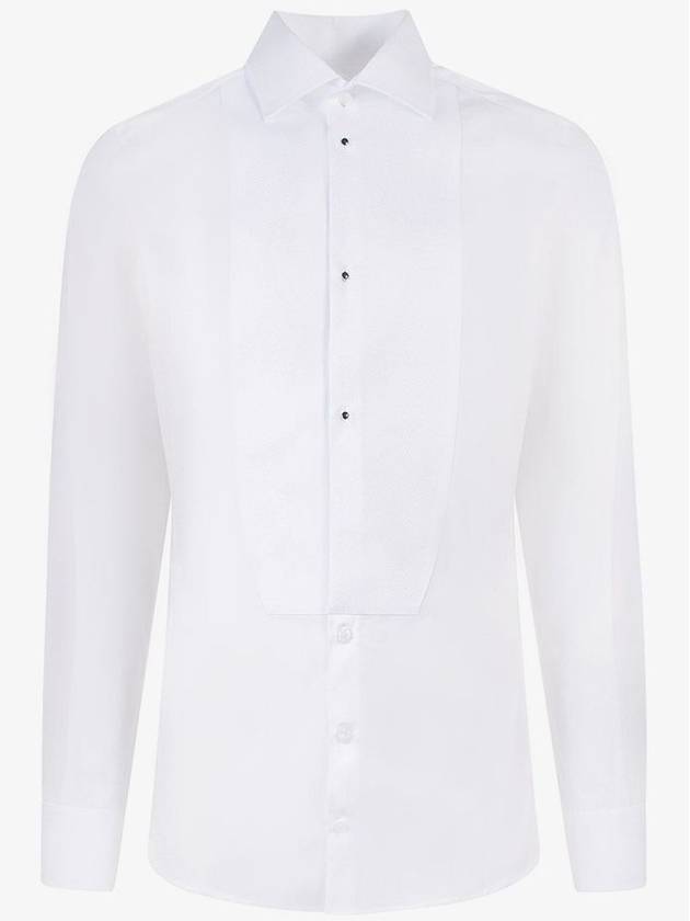 24 ss Cotton Shirt WITH FRONTAL PLASTRON G5EN5TFU5U8W0800 B0650034790 - DOLCE&GABBANA - BALAAN 1