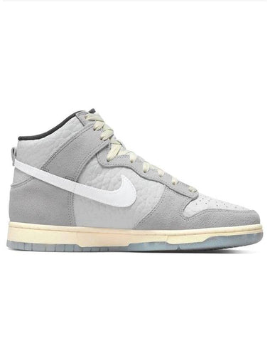 Dunk PRM Culture Day High Top Sneakers Pure Platinum Wolf Gray - NIKE - BALAAN 1