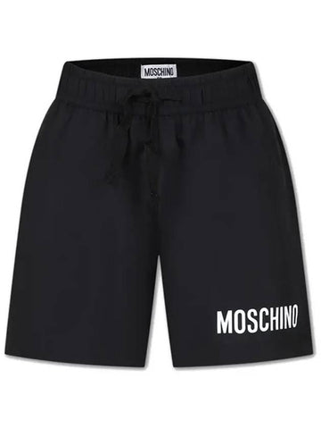 Kids Printing Swim Short Pants HUL01F LKA02 60100 - MOSCHINO - BALAAN 1