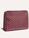 Jouvence GM Clutch Bag Burgundy - GOYARD - BALAAN 3