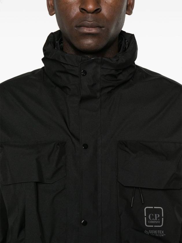 Metropolis Series Gore-Tex Infinium Jacket Black - CP COMPANY - BALAAN 7