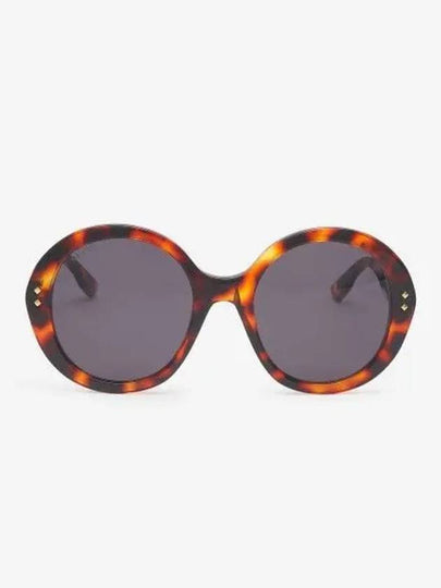 Eyewear Round Frame Sunglasses Brown - GUCCI - BALAAN 2