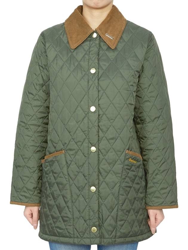 30th Anniversary Modern Liddesdale Quilted Jacket Green - BARBOUR - BALAAN 4