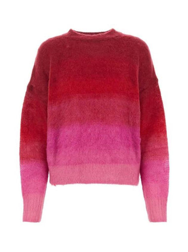 Drussellh Mohair Knit Top Fuchsia Pink - ISABEL MARANT - BALAAN 1