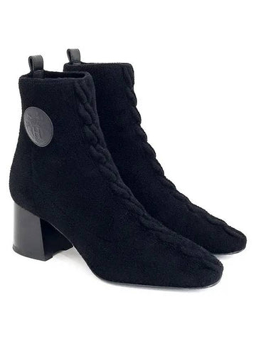 Volver 60 ankle boots 37 black 4HA1003 - HERMES - BALAAN 1