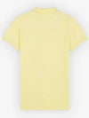 Baby Fox Patch Regular Polo Shirt Yellow - MAISON KITSUNE - BALAAN 3
