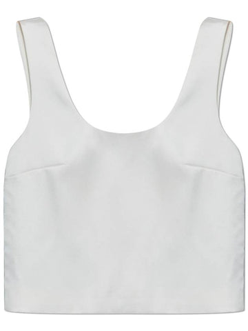 Self Portrait Loose-fitting Top, Women's, White - SELF PORTRAIT - BALAAN 1