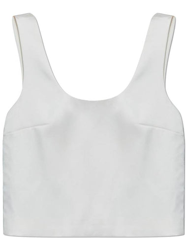 Self Portrait Loose-fitting Top, Women's, White - SELF PORTRAIT - BALAAN 1