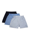 Men's Woven Cotton Trunks 3 Pack - POLO RALPH LAUREN - BALAAN 1