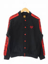 Heart Logo Track Jacket Black - HUMAN MADE - BALAAN 2