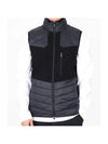 Men's Skull & T's Merino Full Zip Vest Black - G/FORE - BALAAN 1