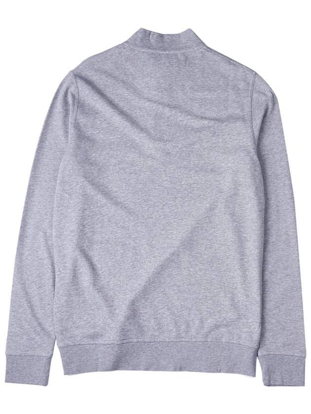 Batten Half Zip Sweatshirt Grey Marl - BARBOUR - BALAAN 3