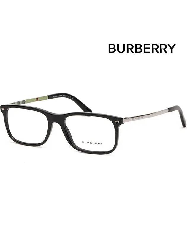 Glasses frame BE2282 3001 black horn rim - BURBERRY - BALAAN 4