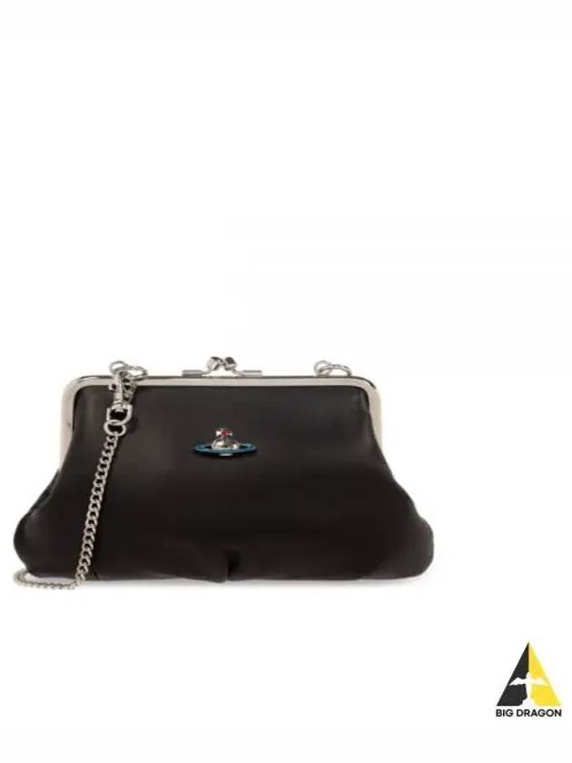 Granny Frame Purse Cross Bag Black - VIVIENNE WESTWOOD - BALAAN 2