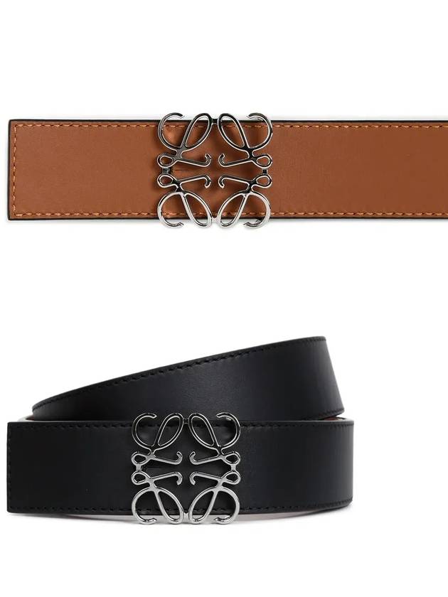 silver anagram reversible belt - LOEWE - BALAAN 2