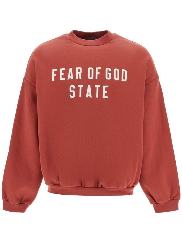 heavy fleece crewneck sweatshirt - FEAR OF GOD ESSENTIALS - BALAAN 1