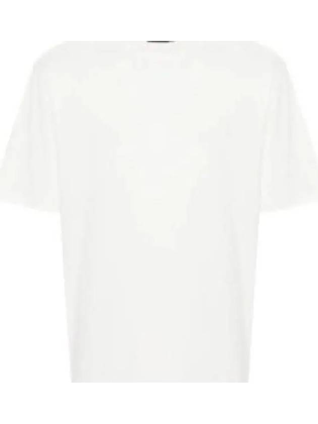 Hale Logo Patch Short Sleeve T-Shirt Cloud White - J.LINDEBERG - BALAAN 2