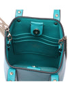 Rockstud Chain Mini Tote Bag Green - VALENTINO - BALAAN 7