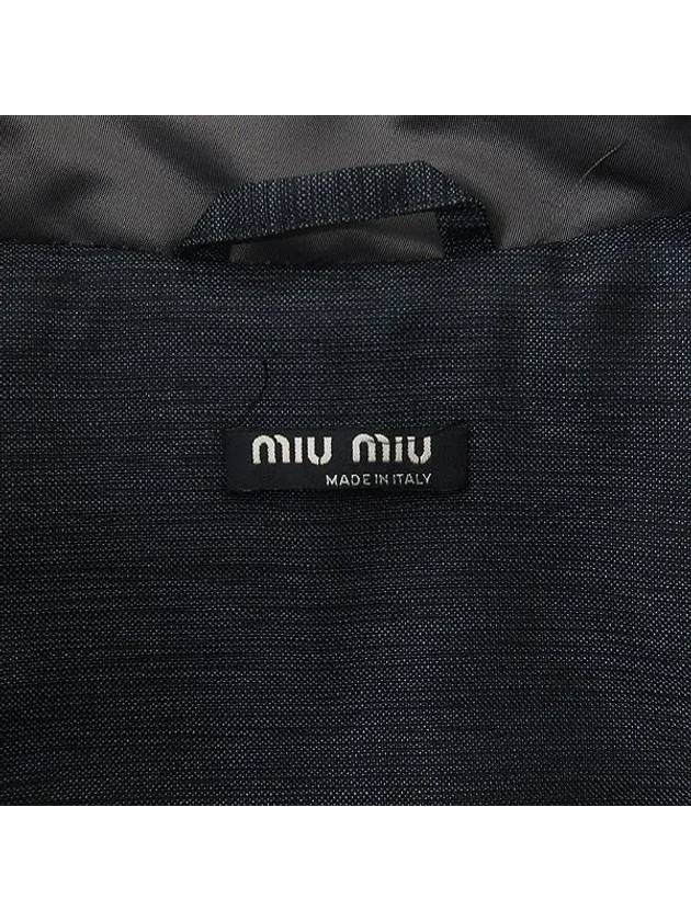 Smith Market Polyester Coat Men s Clothing - MIU MIU - BALAAN 4