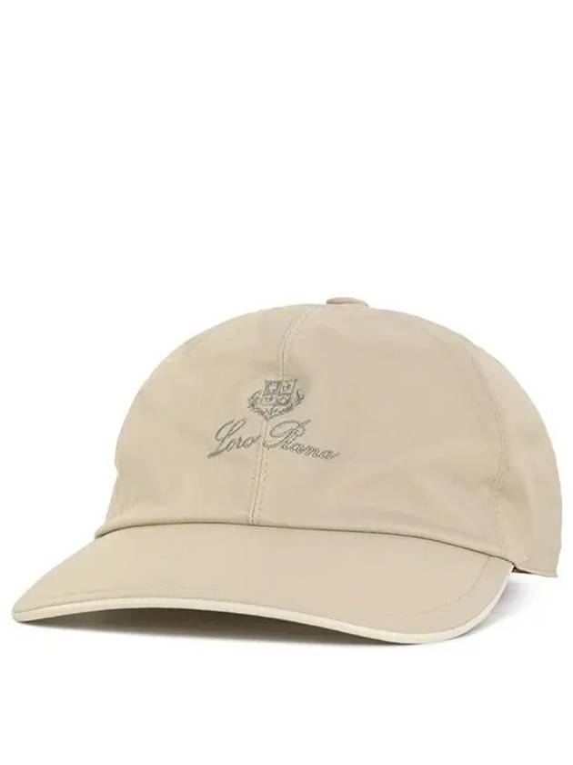 Embroidered Logo Ball Cap Ivory - LORO PIANA - BALAAN 3