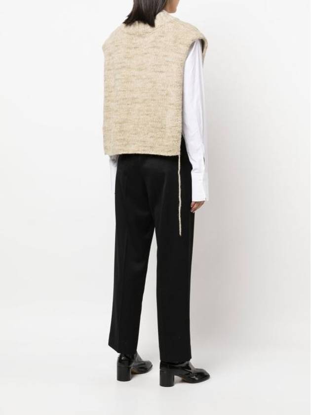 Botanical Dye Knit Vest Beige - MAISON MARGIELA - BALAAN 6