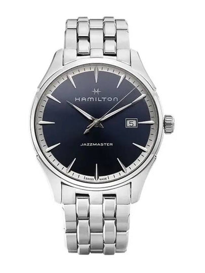 Jazzmaster Gent Quartz Metal Watch Blue - HAMILTON - BALAAN 2