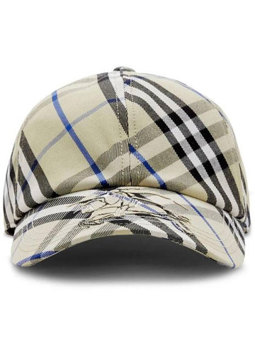 Vintage Check Base Ball Cap Green - BURBERRY - BALAAN 1