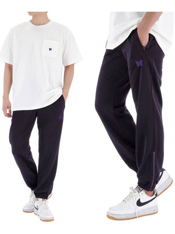 Zipper Sweatpants OT249 PURPLE - NEEDLES - BALAAN 1