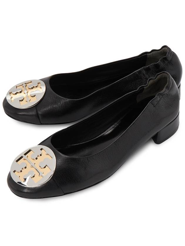 Claire Cap Toe Flat Black - TORY BURCH - BALAAN 2