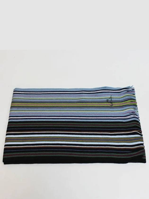 Striped Wool Muffler - PAUL SMITH - BALAAN 3