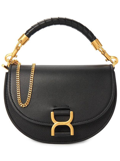 Marcie Chain Flap Shoulder Bag Black - CHLOE - BALAAN 2