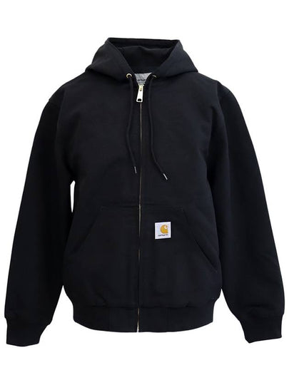 Dearborn Canvas Active Zip Up Hoodie Black - CARHARTT WIP - BALAAN 2