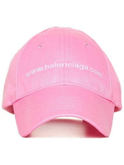 embroid logo ball cap pink - BALENCIAGA - BALAAN 2