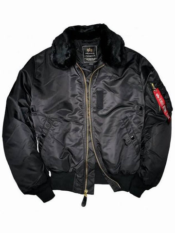 B 15 Aviation Jumper MJB23010C1 BLACK - ALPHA INDUSTRIES - BALAAN 1