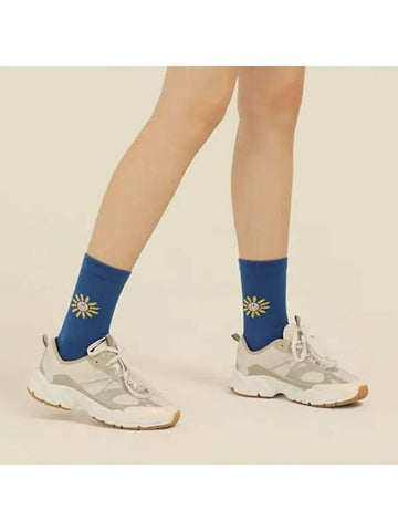 Lala Logo Socks Blue - LALA SMILE - BALAAN 1